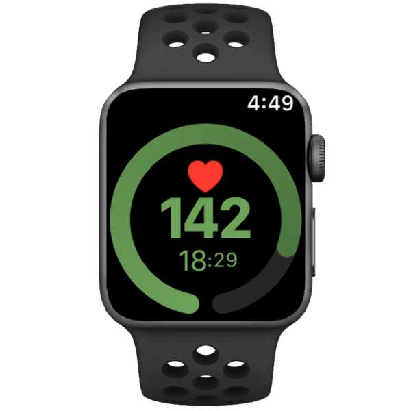 ZonePRO Audio Apple Watch App in zone 3 / Green Zone